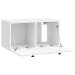 vidaXL Nástenná TV skrinka 59,5 x 31 x 30 cm Biela s vysokým leskom – Obrázok 5