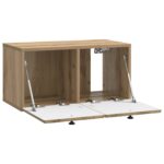 vidaXL Nástenná TV skrinka 59,5 x 31 x 30 cm Dub artisan – Obrázok 5