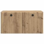 vidaXL Nástenná TV skrinka 59,5 x 31 x 30 cm Dub artisan – Obrázok 6
