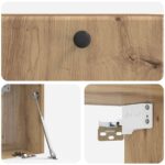 vidaXL Nástenná TV skrinka 59,5 x 31 x 30 cm Dub artisan – Obrázok 9