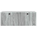vidaXL Nástenná TV skrinka 78,5 x 31 x 30 cm Sivý Sonoma – Obrázok 6