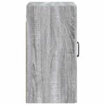vidaXL Nástenná skrinka Sivý Sonoma 59 x 31 x 60 cm Kompozitné drevo – Obrázok 4