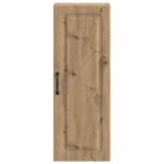 vidaXL Nástenná skrinka Dub artisan 33 x 34,5 x 90 cm Kompozitné drevo – Obrázok 3