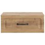 vidaXL Nástenná nočná skrinka 2 pcs Dub artisan 49 x 34,5 x 20 cm – Obrázok 5