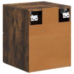 vidaXL Nástenná nočná skrinka 2 pcs Dymový dub 34,5 x 33 x 40 cm – Obrázok 7