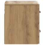vidaXL Nástenná nočná skrinka 2 pcs Dub artisan 34,5 x 33 x 40 cm – Obrázok 6