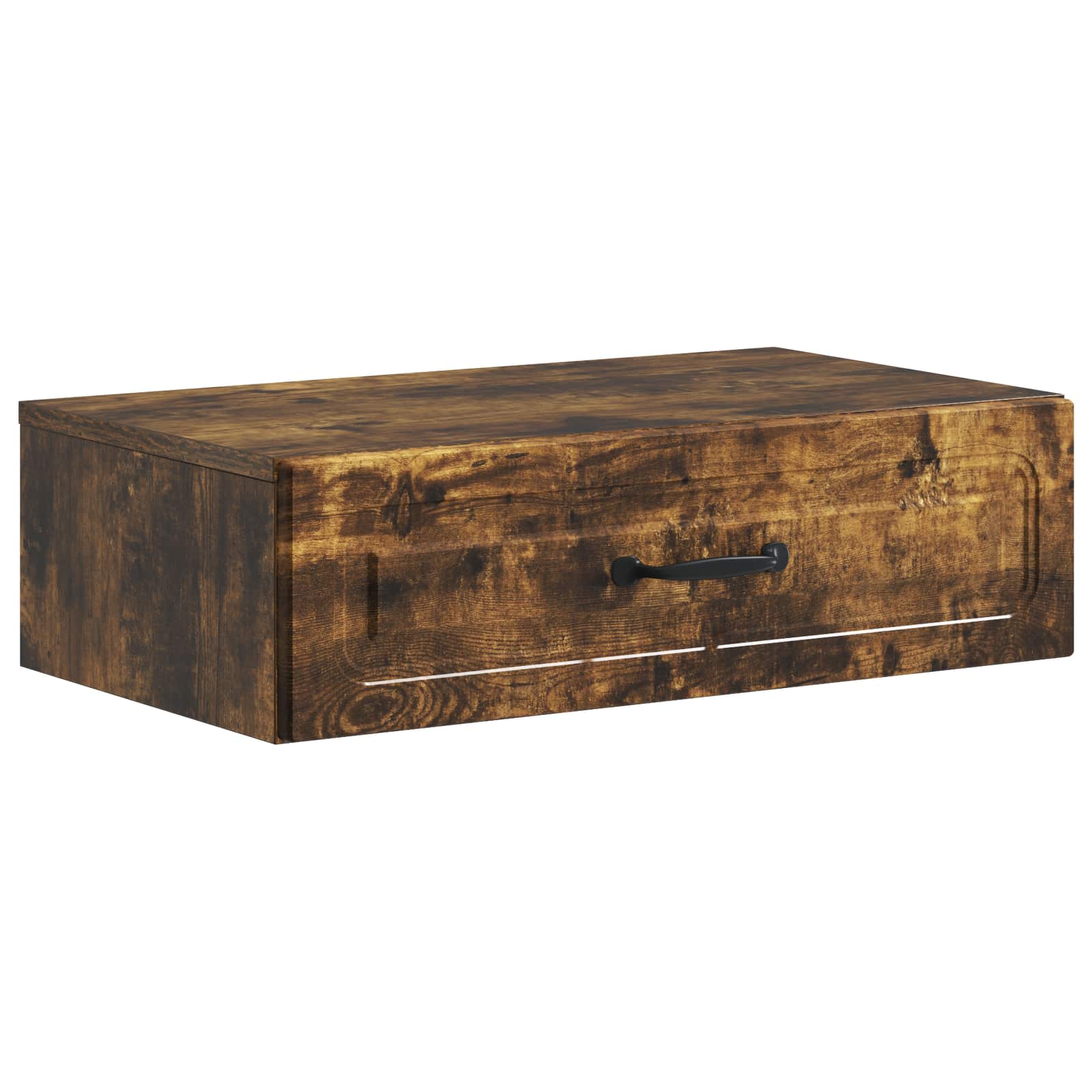 899340_1.jpg vidaXL Nástenný bočný stôl Dymový dub 59 x 34,5 x 17 cm – Obrázok 1