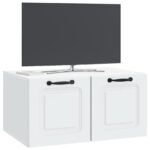 vidaXL Nástenná TV skrinka Biela 59,5 x 41 x 30 cm Kompozitné drevo – Obrázok 3