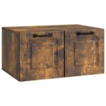vidaXL Nástenná TV skrinka Nástenný Dymový dub 59,5 x 41 x 30 cm – Obrázok 2