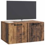 vidaXL Nástenná TV skrinka Nástenný Staré drevo 59,5 x 41 x 30 cm – Obrázok 3