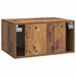 vidaXL Nástenná TV skrinka Nástenný Staré drevo 59,5 x 41 x 30 cm – Obrázok 8