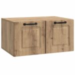 vidaXL Nástenná TV skrinka Nástenný Dub artisan 59,5 x 41 x 30 cm – Obrázok 2