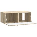 vidaXL Nástenná TV skrinka Nástenný Dub sonoma 78,5 x 41 x 30 cm – Obrázok 5