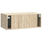 vidaXL Nástenná TV skrinka Nástenný Dub sonoma 78,5 x 41 x 30 cm – Obrázok 8