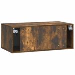 vidaXL Nástenná TV skrinka Nástenný Dymový dub 78,5 x 41 x 30 cm – Obrázok 8