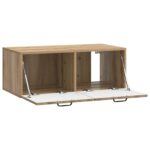 vidaXL Nástenná TV skrinka Nástenný Dub artisan 78,5 x 41 x 30 cm – Obrázok 5