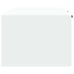 vidaXL Nástenná TV skrinka Biela 98 x 41 x 30 cm Kompozitné drevo – Obrázok 7