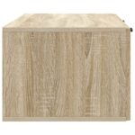 vidaXL Nástenná TV skrinka Dub sonoma 98 x 41 x 30 cm Kompozitné drevo – Obrázok 7