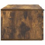 vidaXL Nástenná TV skrinka Dymový dub 98 x 41 x 30 cm Kompozitné drevo – Obrázok 7
