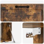 vidaXL Nástenná TV skrinka Dymový dub 98 x 41 x 30 cm Kompozitné drevo – Obrázok 9