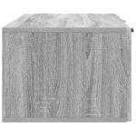 vidaXL Nástenná TV skrinka Nástenný Sivá sonoma 98 x 41 x 30 cm – Obrázok 7