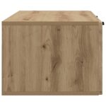 vidaXL Nástenná TV skrinka Nástenný Dub artisan 98 x 41 x 30 cm – Obrázok 7