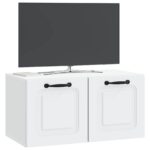 vidaXL Nástenná TV skrinka Biela 59,5 x 31 x 30 cm Kompozitné drevo – Obrázok 3