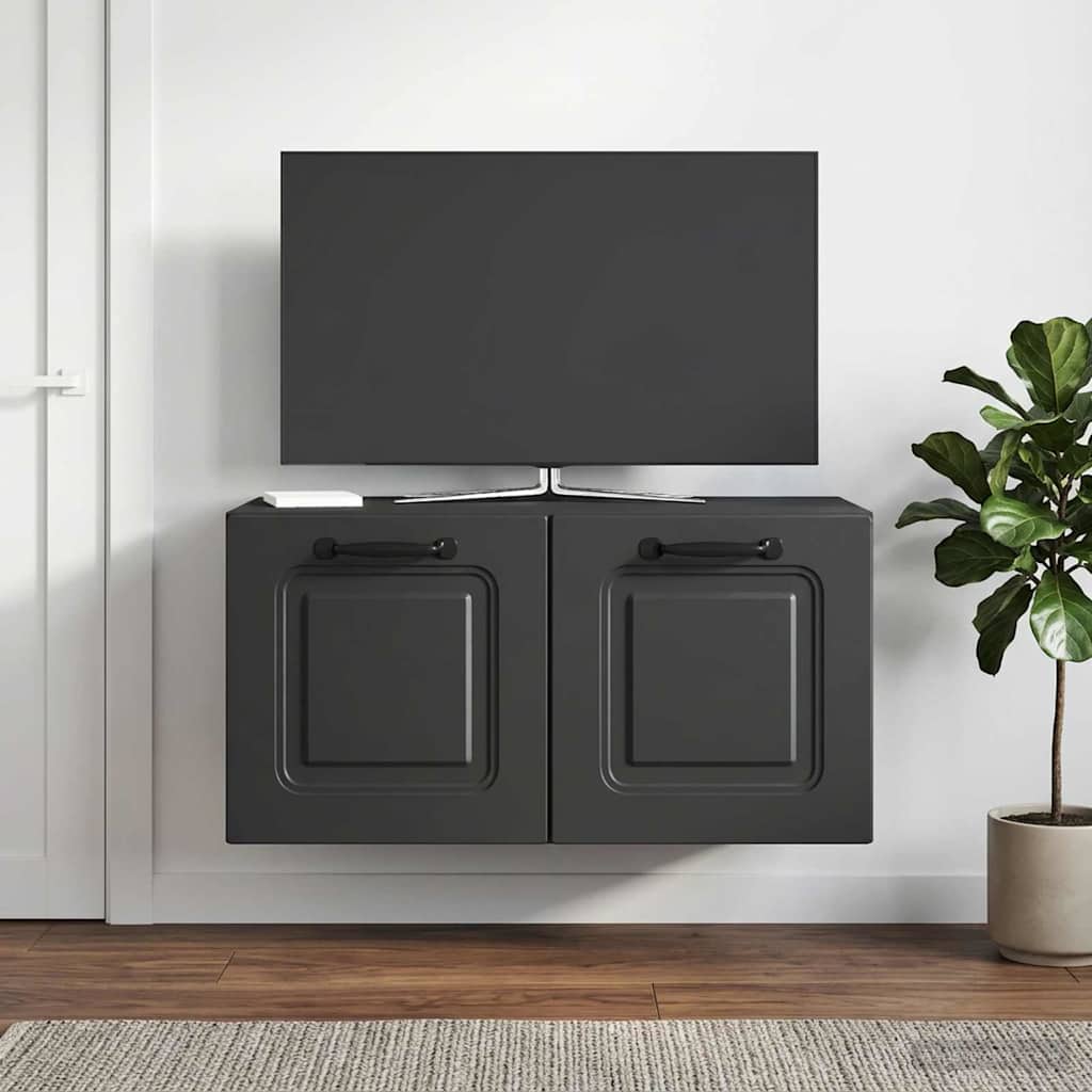 899386_1.jpg vidaXL Nástenná TV skrinka Čierna 59,5 x 31 x 30 cm Kompozitné drevo – Obrázok 1