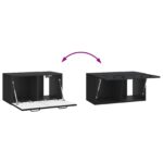 vidaXL Nástenná TV skrinka Čierna 59,5 x 31 x 30 cm Kompozitné drevo – Obrázok 10
