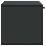 vidaXL Nástenná TV skrinka Čierna 59,5 x 31 x 30 cm Kompozitné drevo – Obrázok 7
