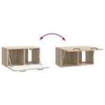 vidaXL Nástenná TV skrinka Nástenný Dub sonoma 59,5 x 31 x 30 cm – Obrázok 10