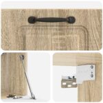 vidaXL Nástenná TV skrinka Nástenný Dub sonoma 59,5 x 31 x 30 cm – Obrázok 9