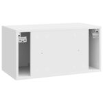 vidaXL Nástenná TV skrinka Biela s vysokým leskom 59,5 x 31 x 30 cm – Obrázok 8