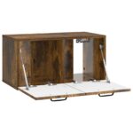 vidaXL Nástenná TV skrinka Nástenný Dymový dub 59,5 x 31 x 30 cm – Obrázok 5