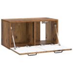 vidaXL Nástenná TV skrinka Nástenný Staré drevo 59,5 x 31 x 30 cm – Obrázok 5