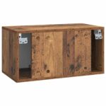 vidaXL Nástenná TV skrinka Nástenný Staré drevo 59,5 x 31 x 30 cm – Obrázok 8