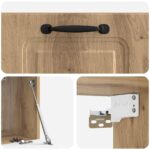 vidaXL Nástenná TV skrinka Nástenný Dub artisan 59,5 x 31 x 30 cm – Obrázok 9