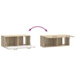vidaXL Nástenná TV skrinka Nástenný Dub sonoma 78,5 x 31 x 30 cm – Obrázok 10