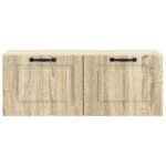 vidaXL Nástenná TV skrinka Nástenný Dub sonoma 78,5 x 31 x 30 cm – Obrázok 6