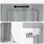 vidaXL Nástenná TV skrinka Nástenný Sivá sonoma 78,5 x 31 x 30 cm – Obrázok 9