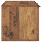 vidaXL Nástenná TV skrinka Nástenný Staré drevo 78,5 x 31 x 30 cm – Obrázok 7