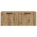 vidaXL Nástenná TV skrinka Nástenný Dub artisan 78,5 x 31 x 30 cm – Obrázok 6
