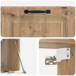 vidaXL Nástenná TV skrinka Nástenný Dub artisan 78,5 x 31 x 30 cm – Obrázok 9
