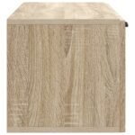vidaXL Nástenná TV skrinka Dub sonoma 98 x 31 x 30 cm Kompozitné drevo – Obrázok 7