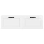 vidaXL Nástenná TV skrinka Biela s vysokým leskom 98 x 31 x 30 cm – Obrázok 6