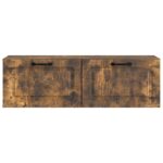 vidaXL Nástenná TV skrinka Dymový dub 98 x 31 x 30 cm Kompozitné drevo – Obrázok 6