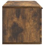 vidaXL Nástenná TV skrinka Dymový dub 98 x 31 x 30 cm Kompozitné drevo – Obrázok 7