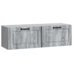 vidaXL Nástenná TV skrinka Nástenný Sivá sonoma 98 x 31 x 30 cm – Obrázok 2