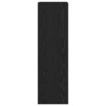 vidaXL Stojan na rastliny s poličkou Čierny Dub 30 x 30 x 100 cm – Obrázok 6