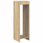 vidaXL Stojan na rastliny s poličkou Sonoma dub 30 x 30 x 100 cm – Obrázok 2